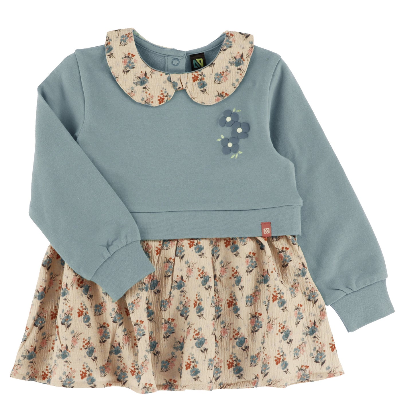 Ensemble tunique deux-pièces  Bébé Fille Bleu Pale