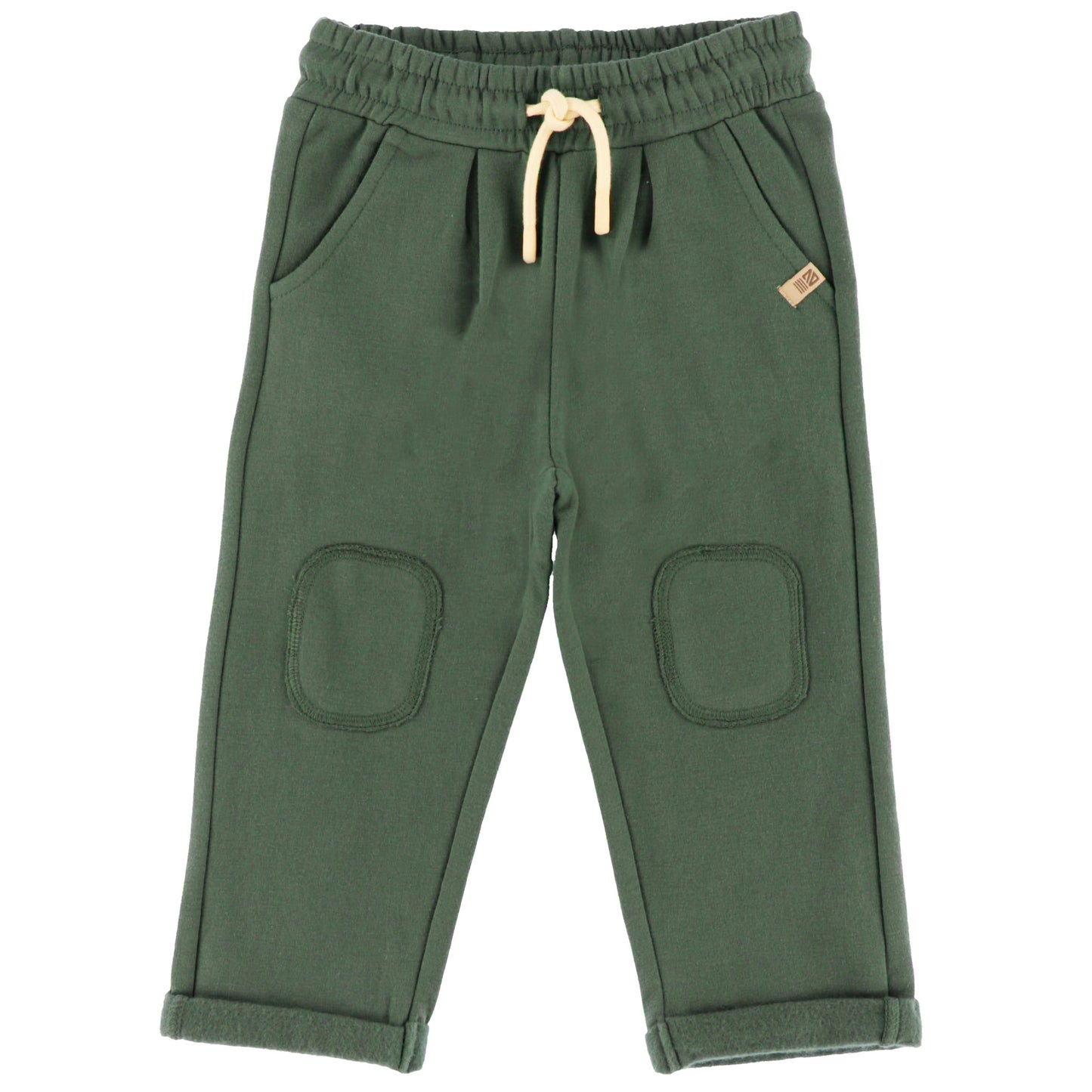 Ensemble cache-couche deux-pièces avec bavoir  Bébé Garcon Vert
