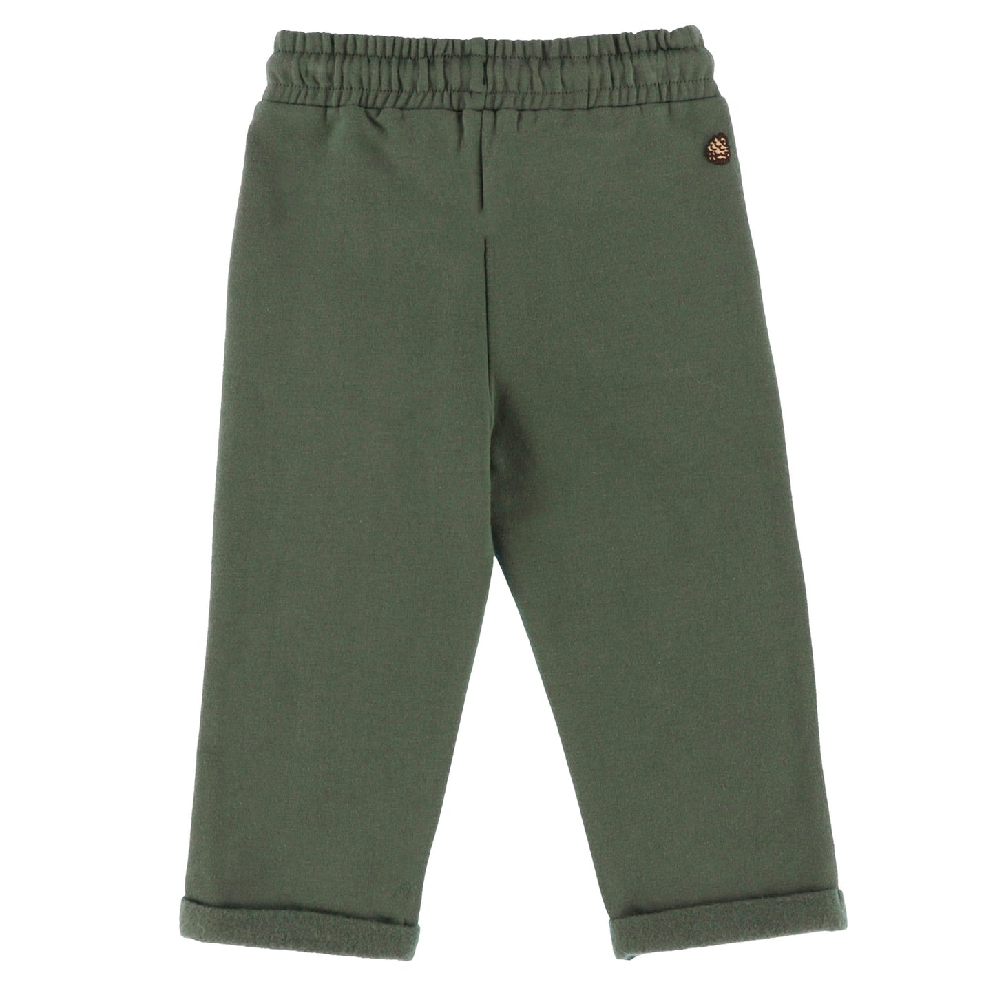 Ensemble cache-couche deux-pièces avec bavoir  Bébé Garcon Vert