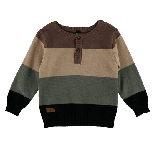 Veste en tricot  Bébé Garcon Vert