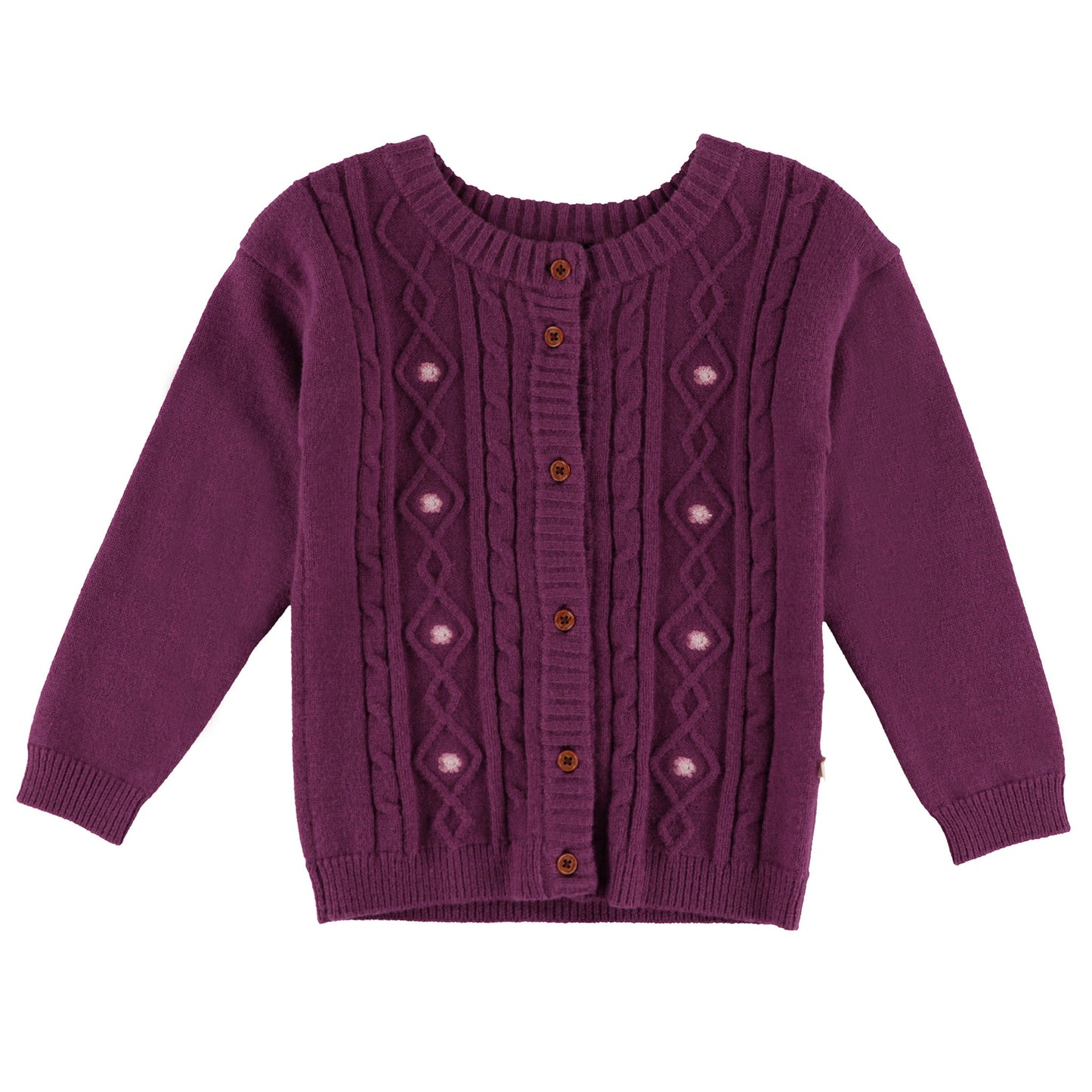 Cardigan  Bébé Fille Bordeaux