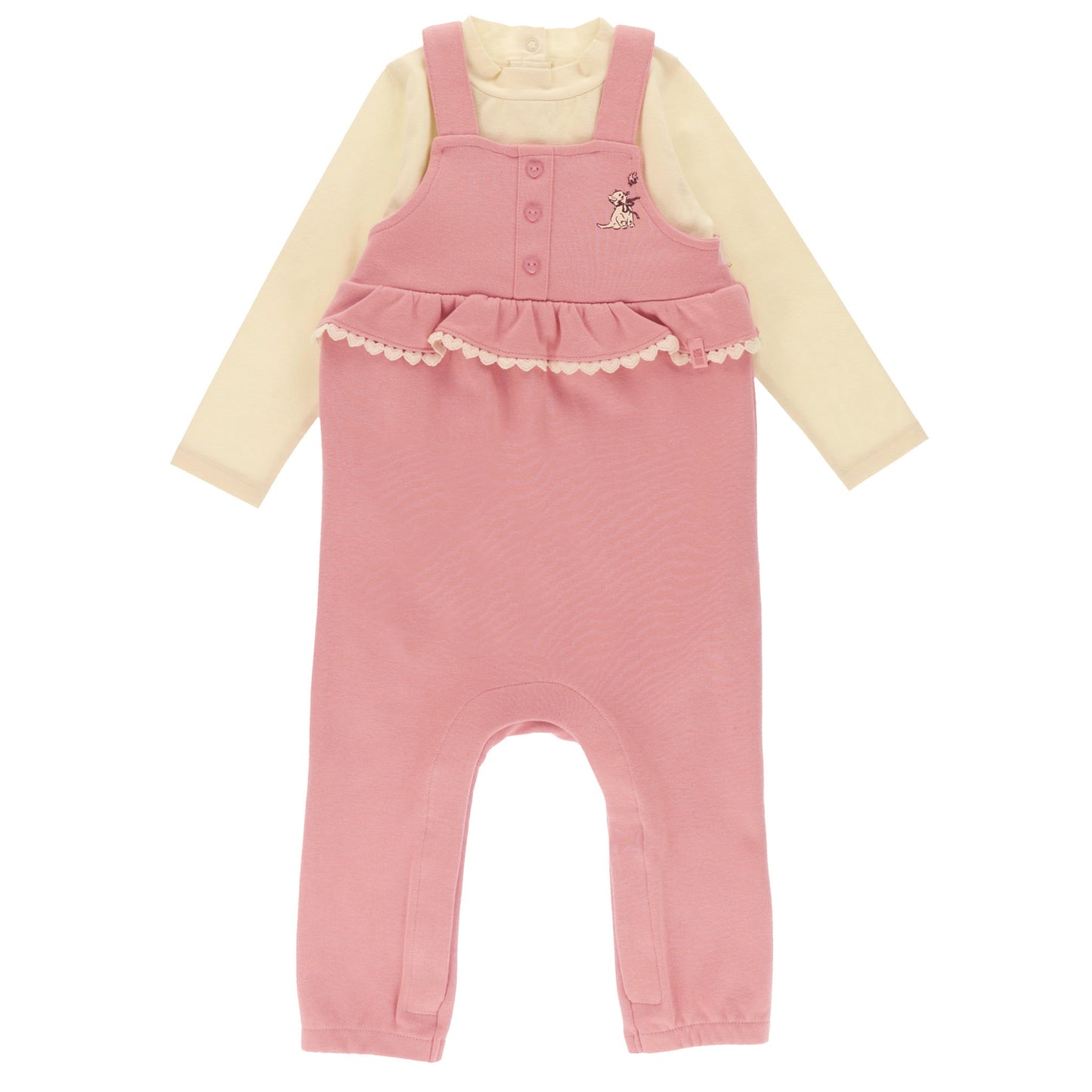 Barboteuse  Bébé Fille Rose_Pale