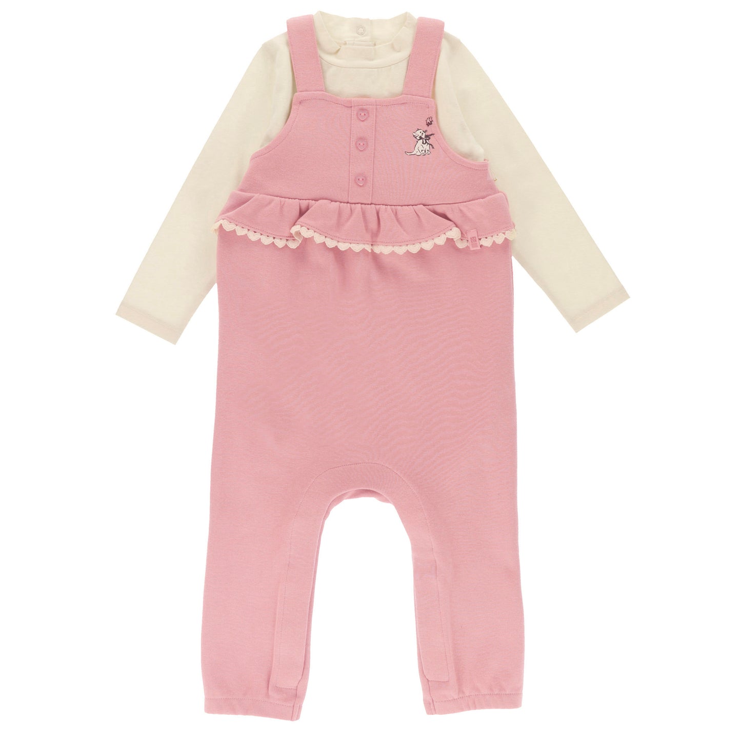 Barboteuse  Bébé Fille Rose_Pale