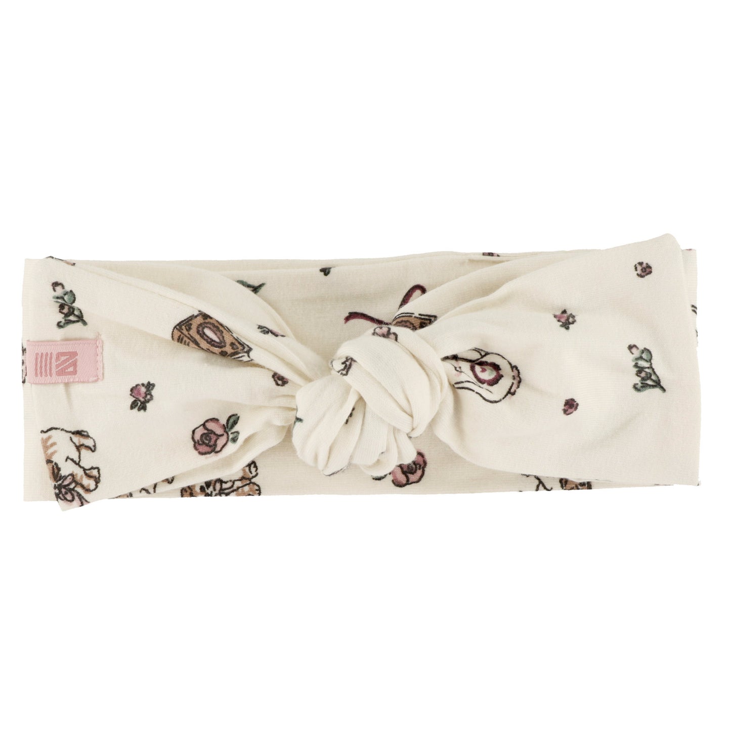 Ensemble cache-couche deux-pièces avec bandeau  Bébé Fille Ivoire