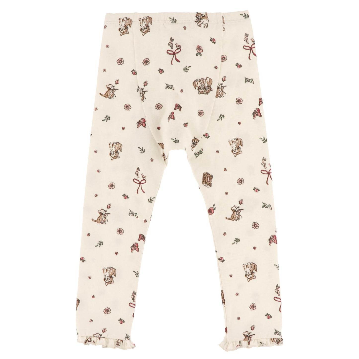 Ensemble tunique deux-pièces et bavoir  Bébé Fille Rose Pale