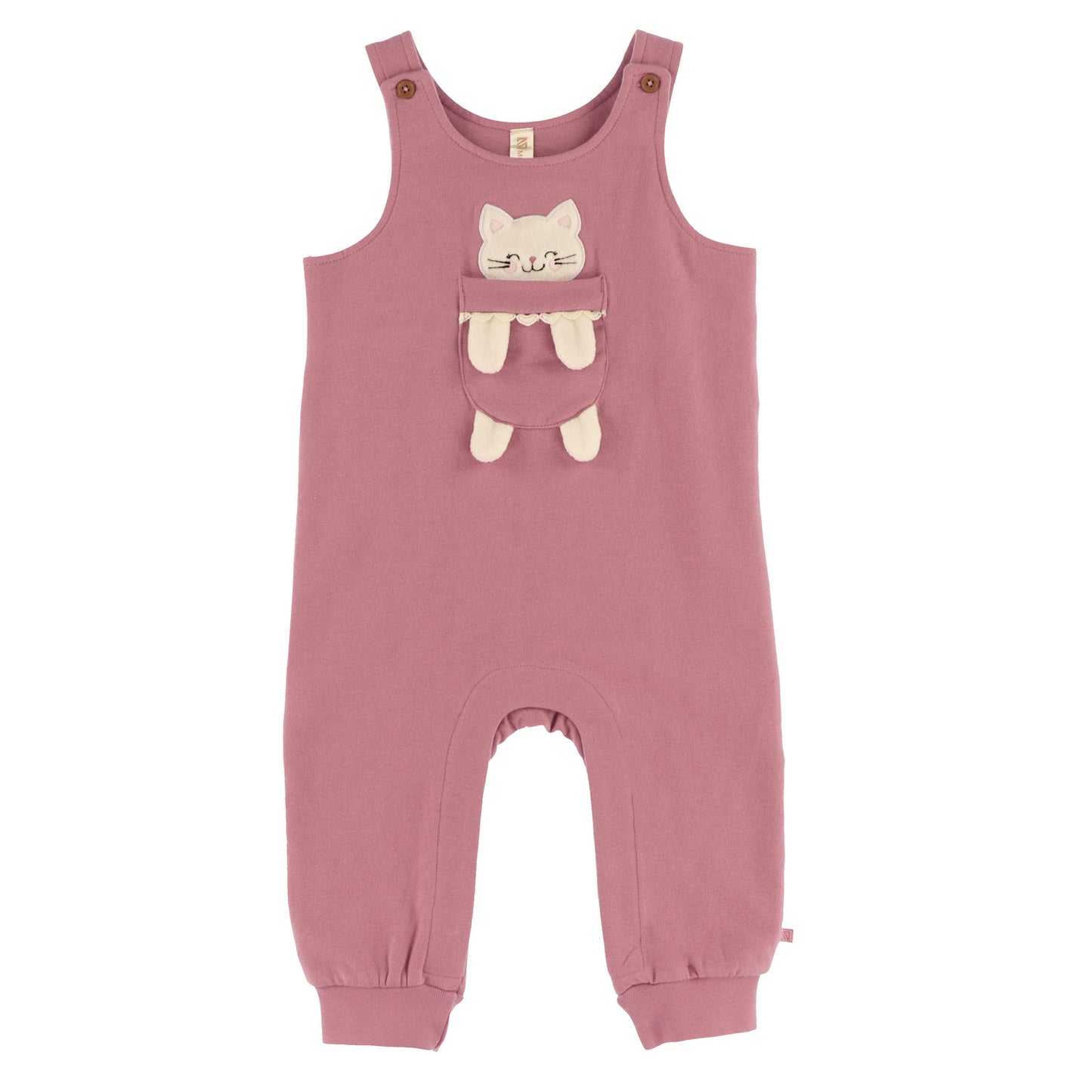 Ensemble cache-couche deux-pièces Bébé Fille Rose Pale