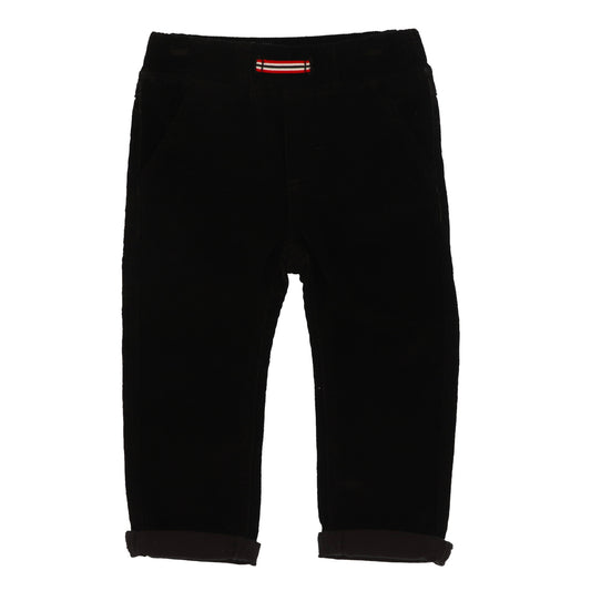 Pantalon Corduroy Noir Bébé Garçon