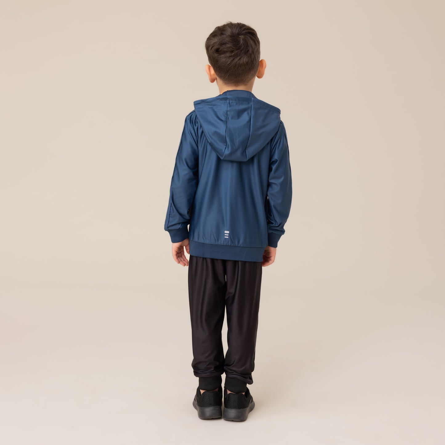 Veste à capuchon athlétique  Garçons Bleu