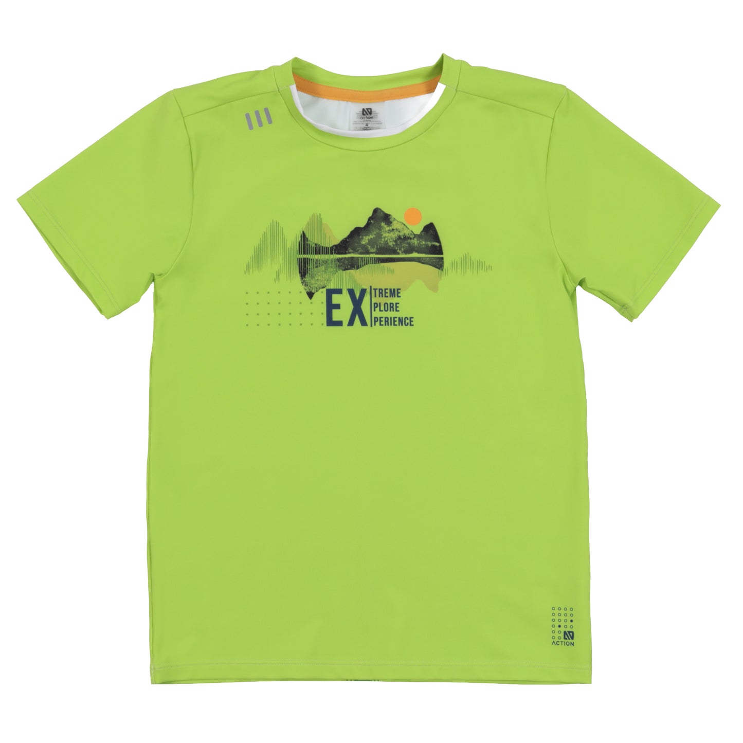 T-shirt athlétique  Garçons Lime