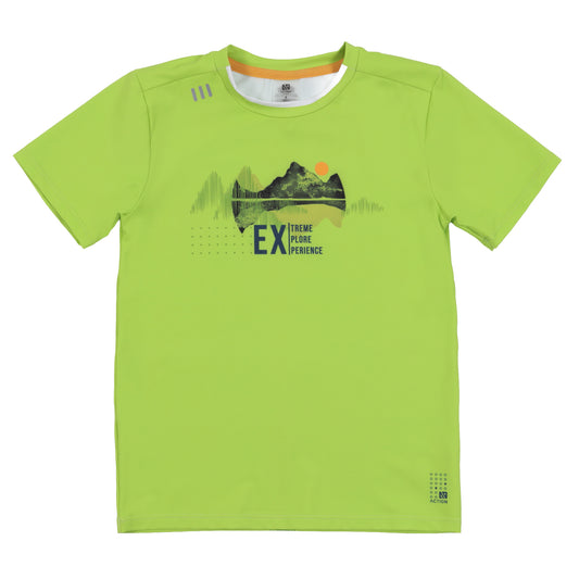 T-shirt athlétique  Garçons Lime