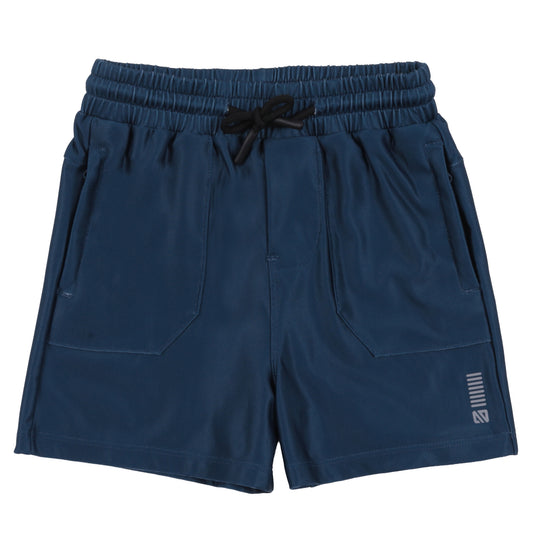 Short athletique  Garçons Bleu