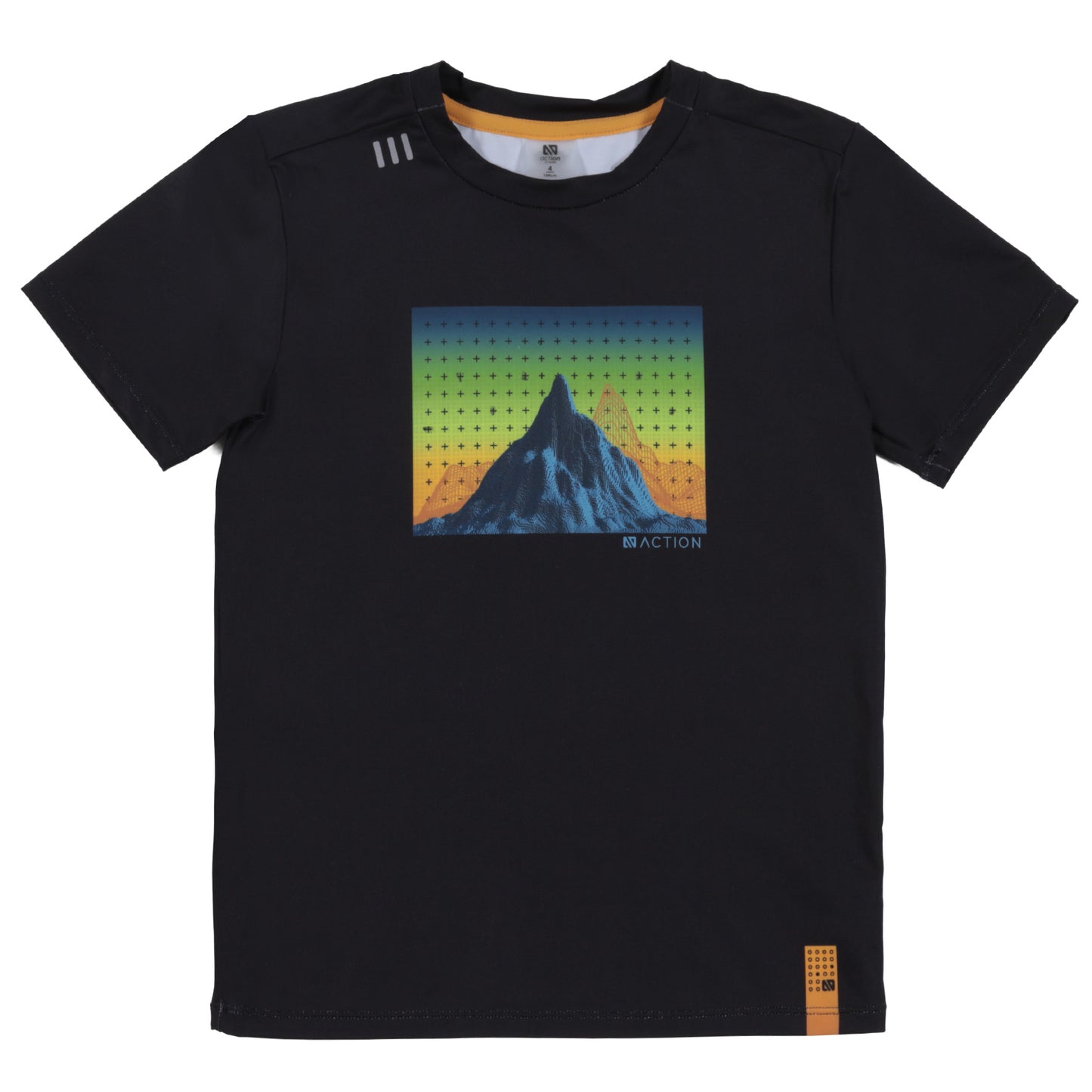 T-shirt athlétique  Garçons Noir