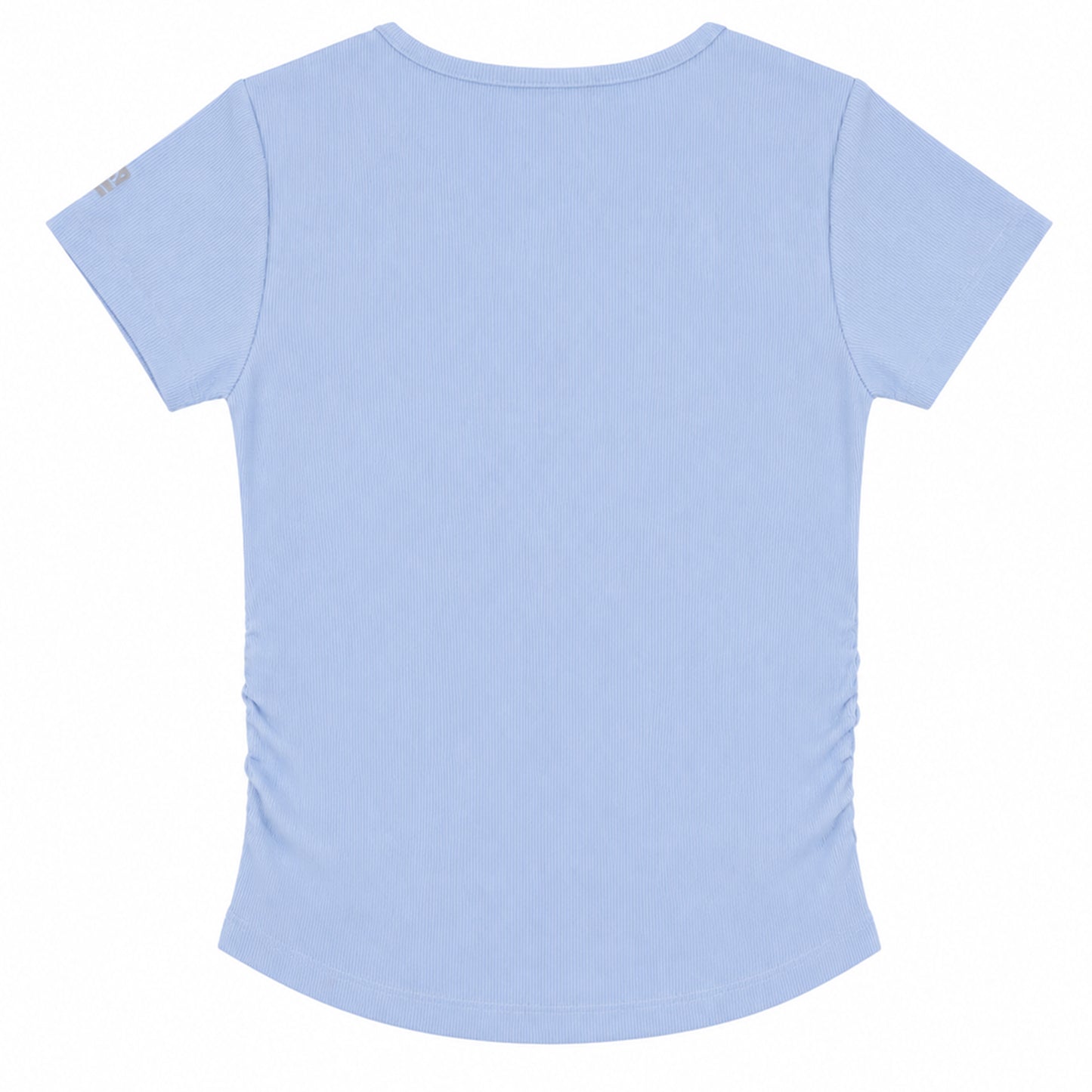T-shirt court athlétique  Filles Bleu_Pale
