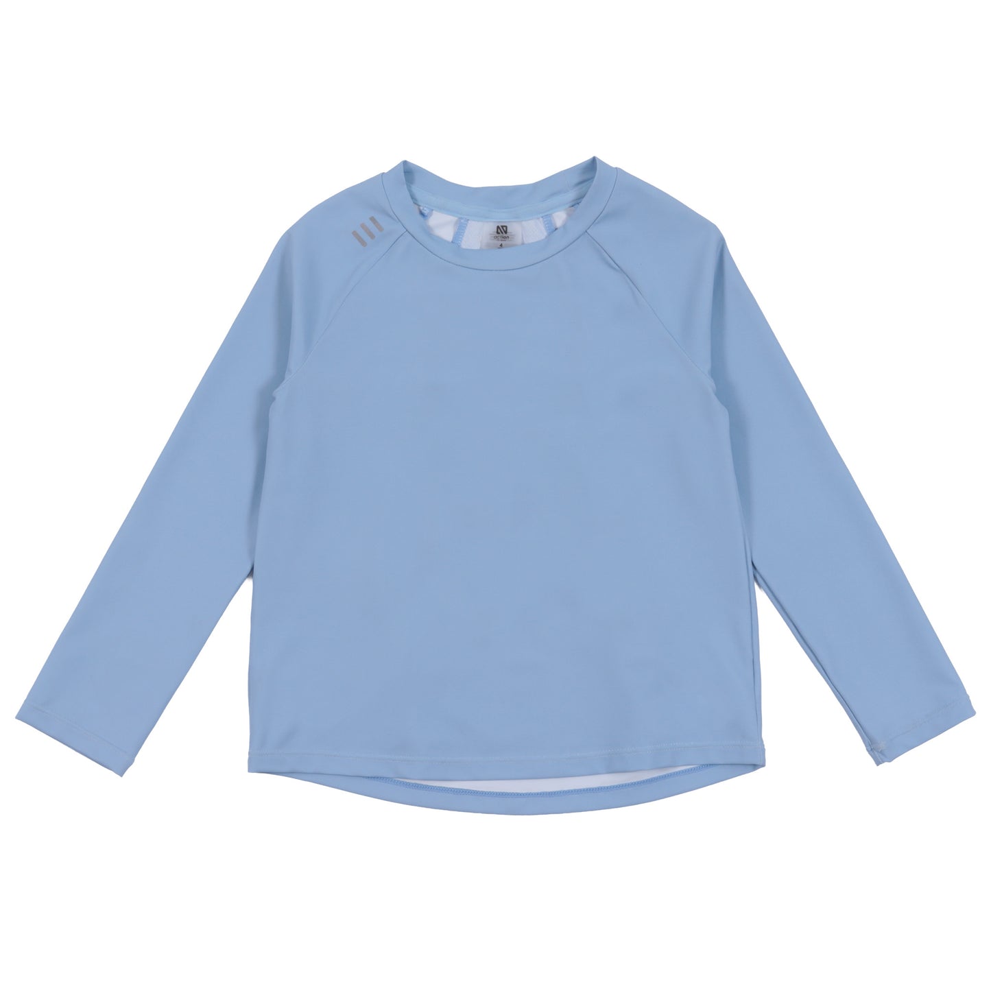 T-shirt athlétique M/L  Filles Bleu_Pale
