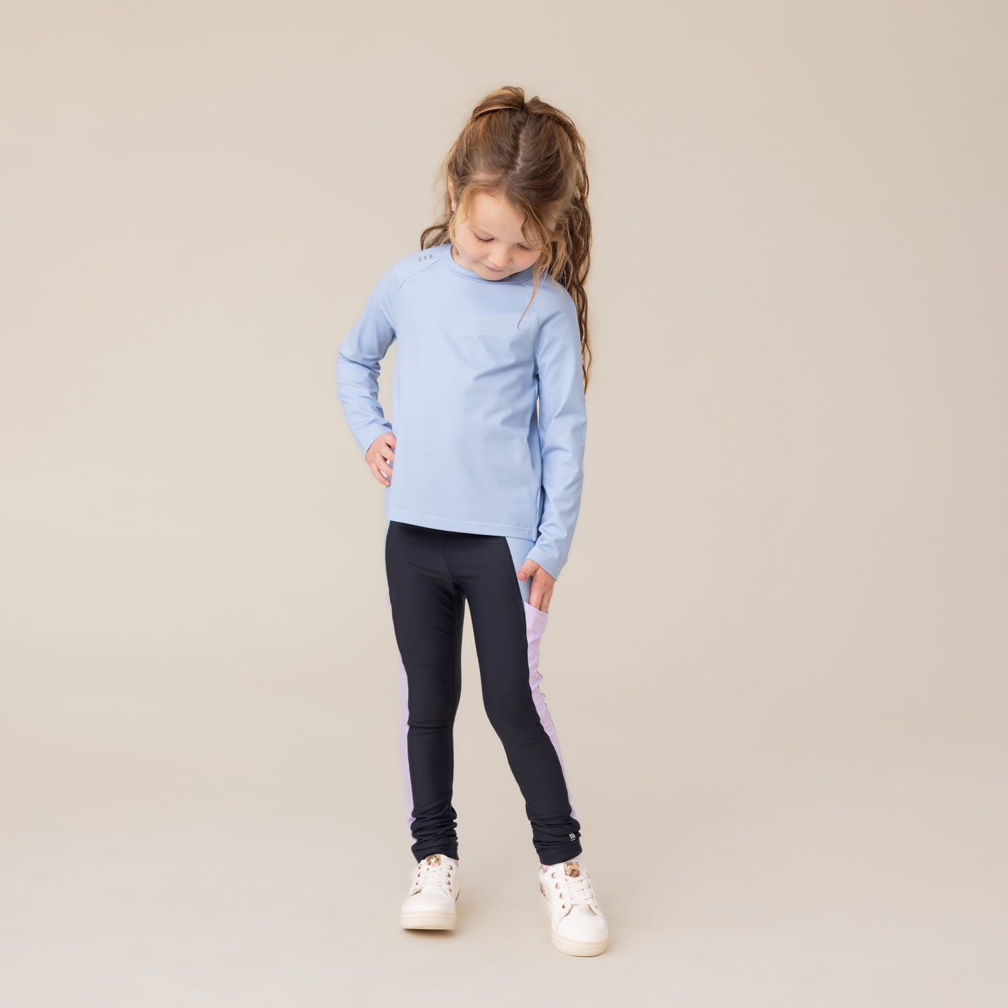 Legging athétique  Filles Marine