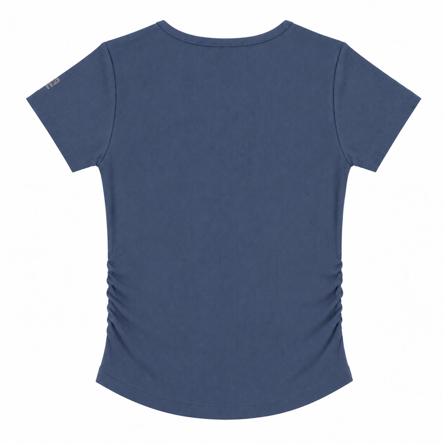 T-shirt court athlétique  Filles Bleu