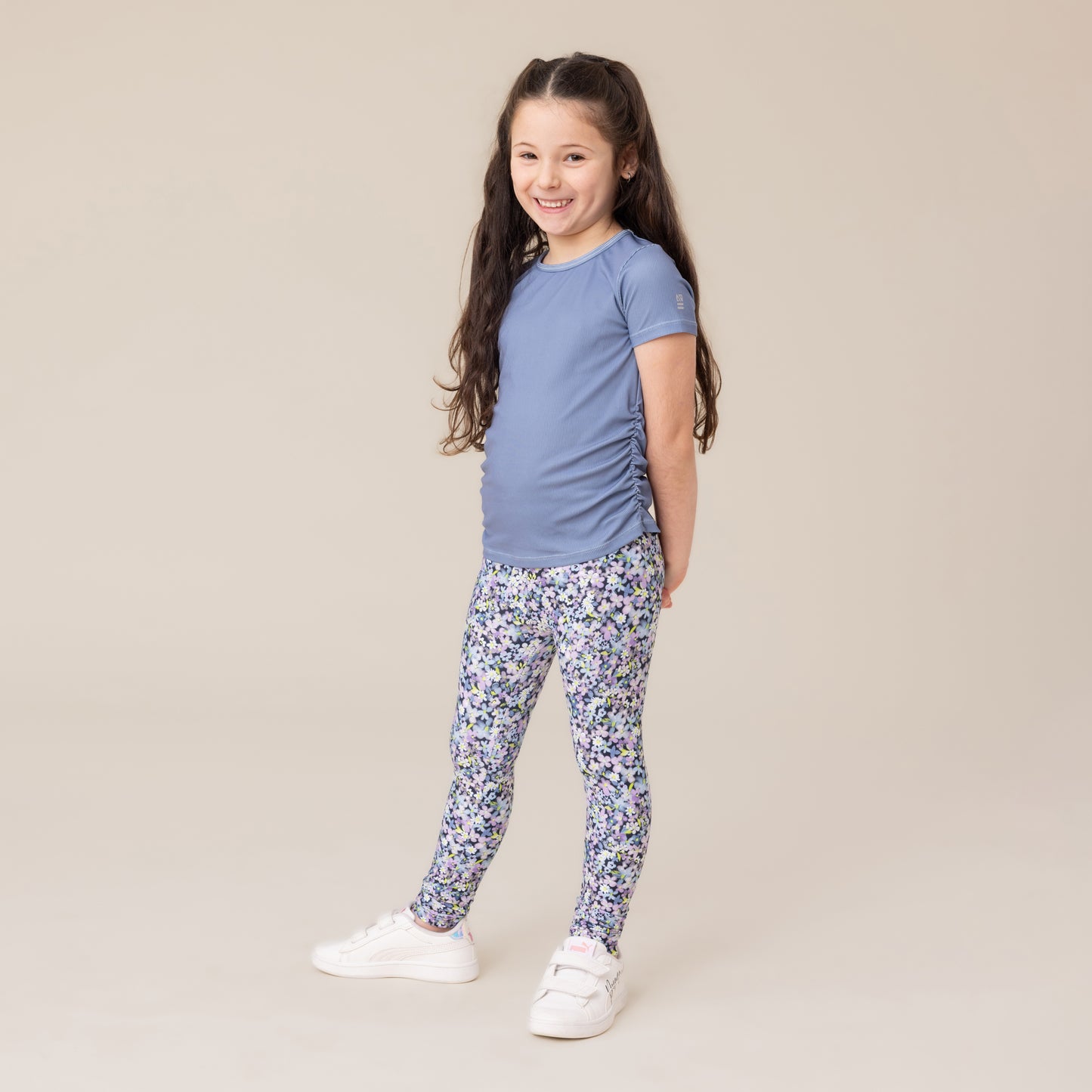 Legging athétique  Filles Marine