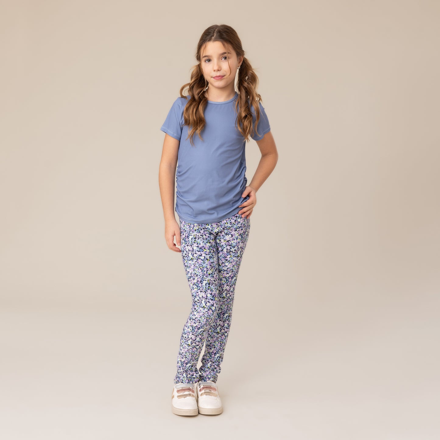 Legging athétique  Filles Marine