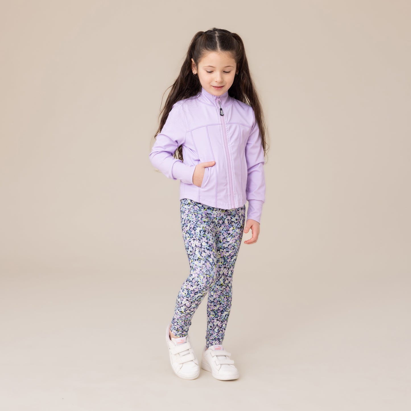 Veste athlétique  Filles Lilas