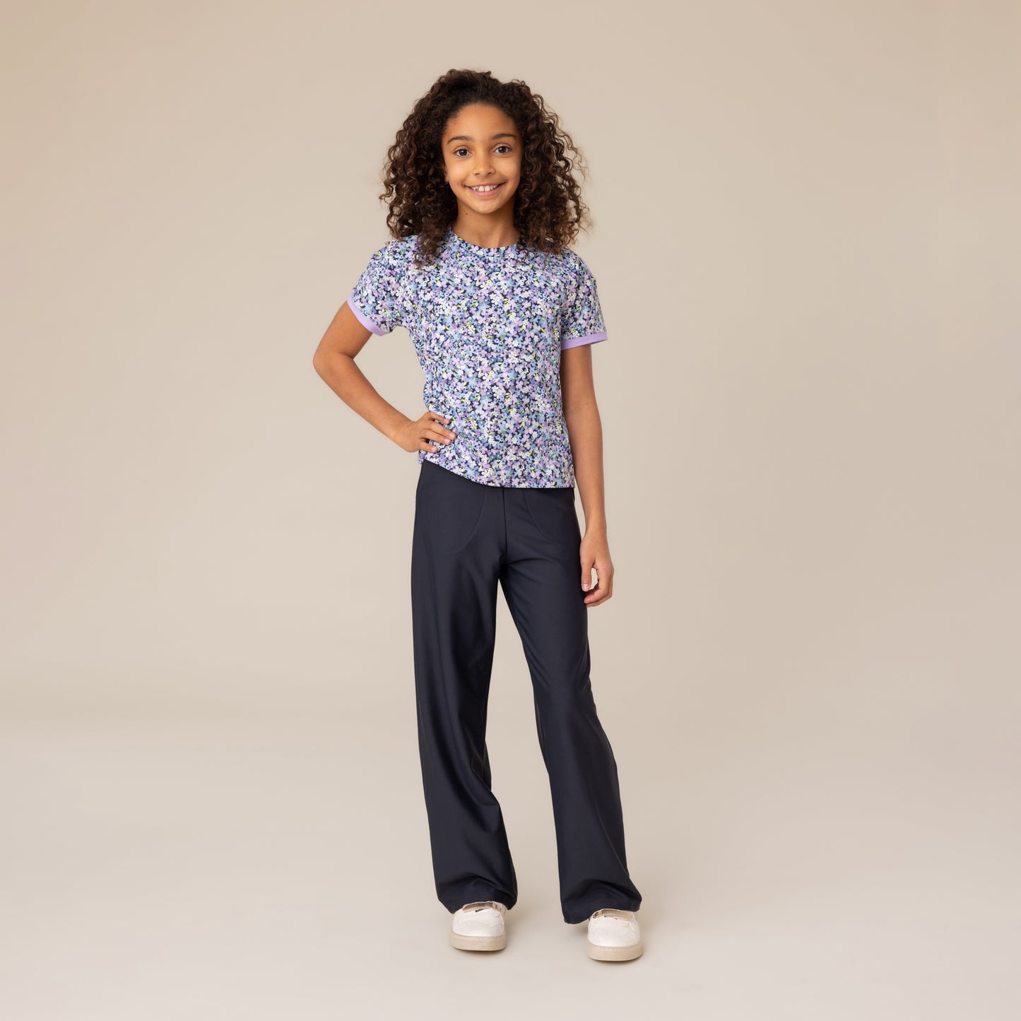 Pantalon athlétique  Filles Marine