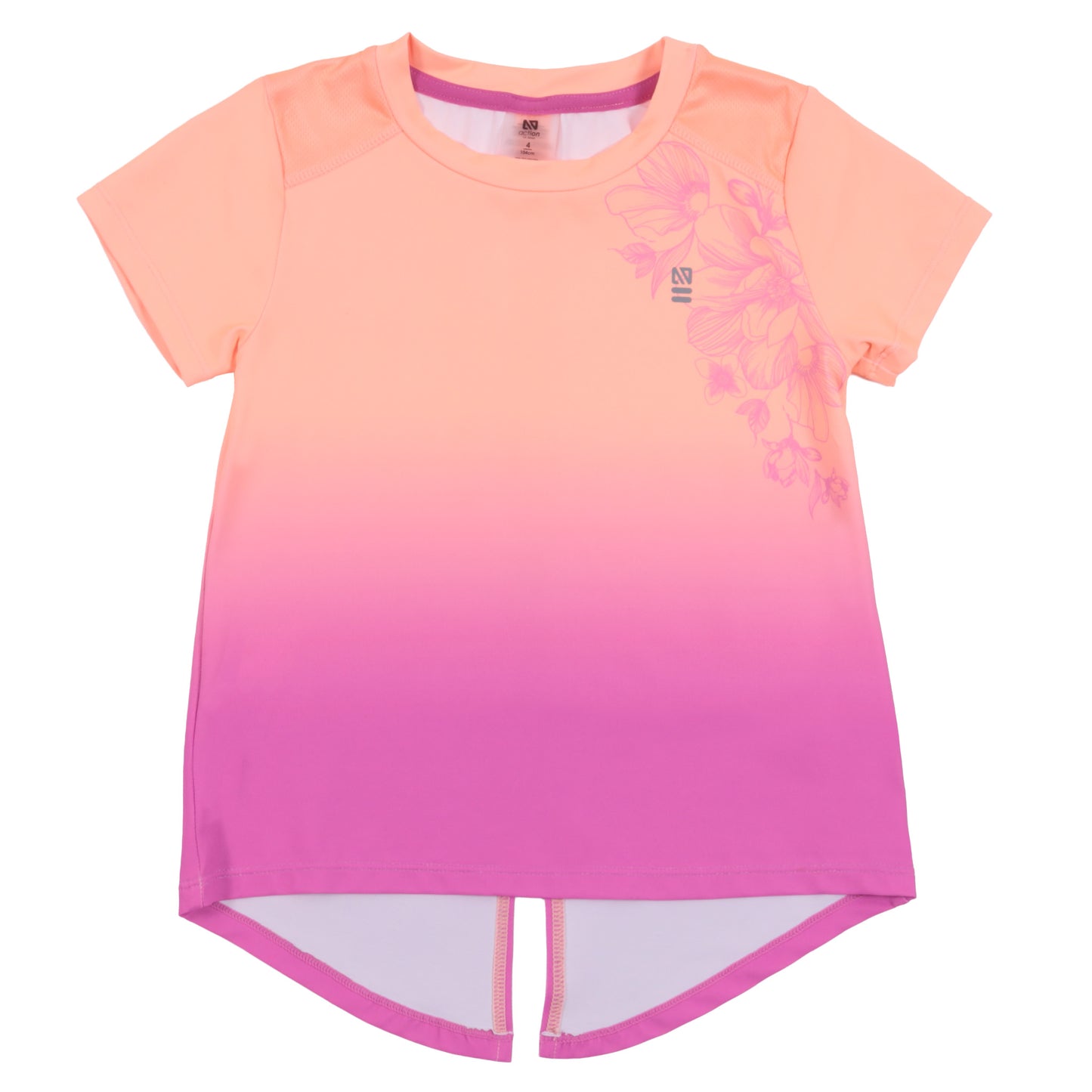 T-shirt athlétique  Filles Corail