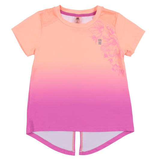 T-shirt athlétique  Filles Corail