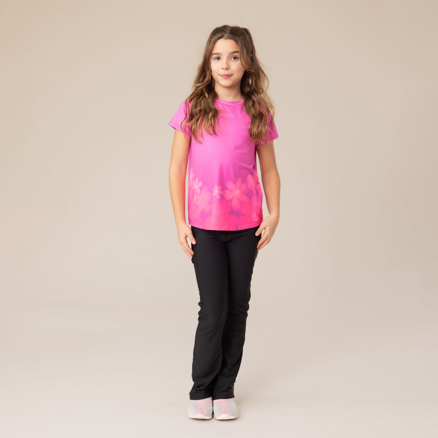 Legging athétique  Filles Noir