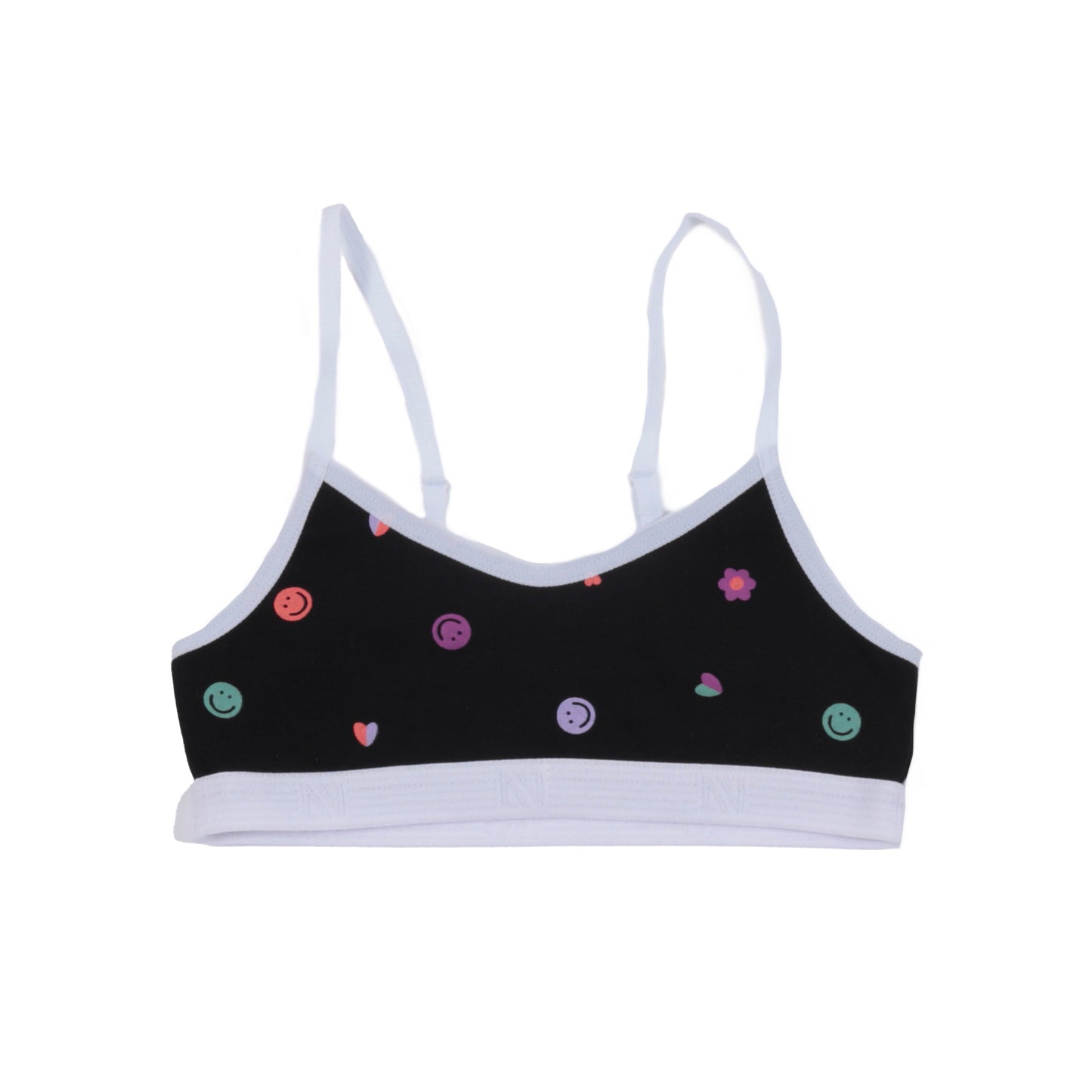 Bralette, paquet de 2  Filles Noir