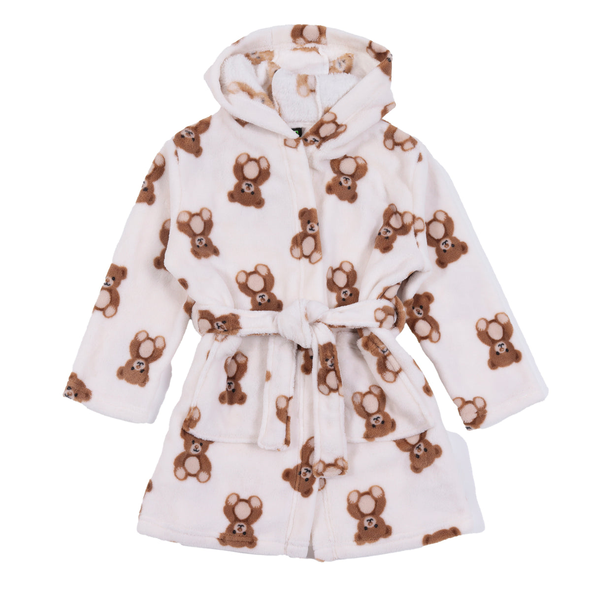 Peignoir Oursons en Peluche Bébé