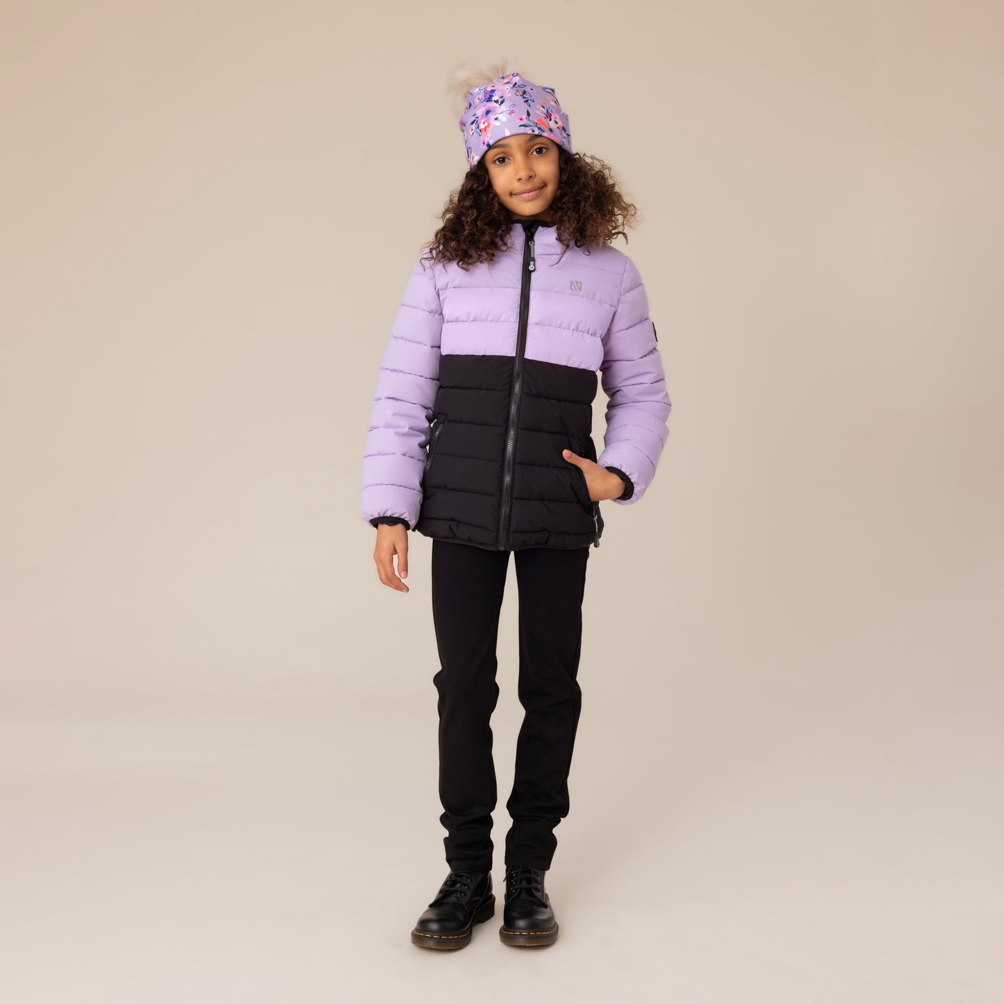 Manteau matelassé  Filles Lilas