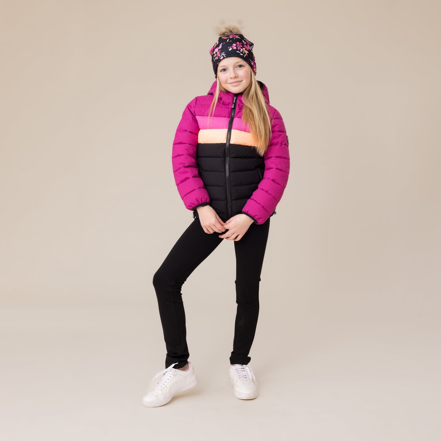 Manteau matelassé  Filles Mauve