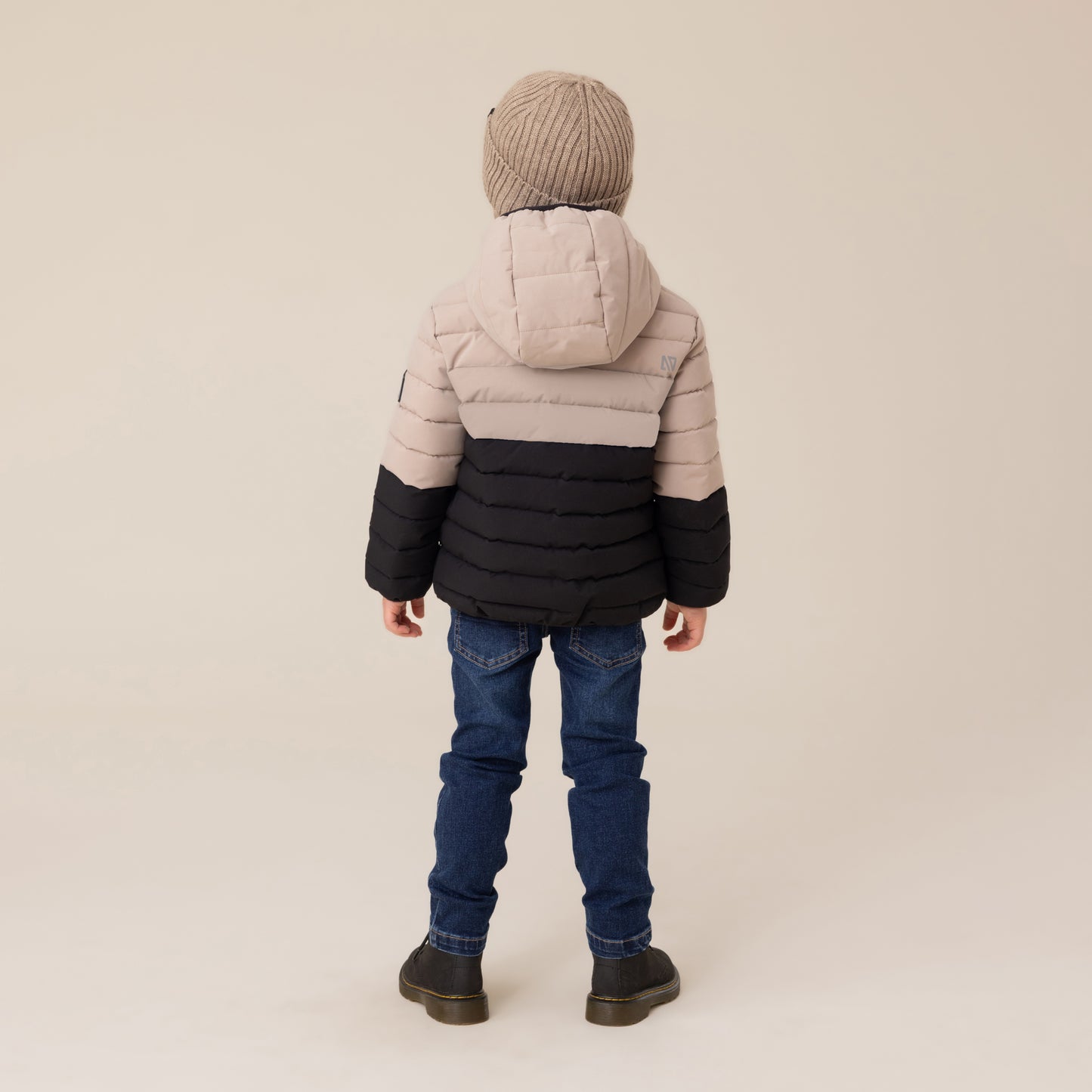 Manteau matelassé bébé Garçons Beige