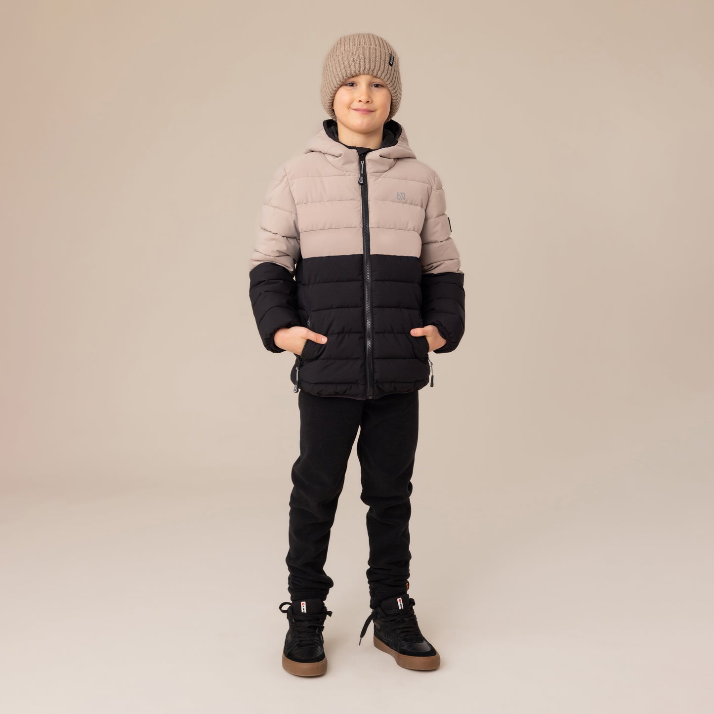 Manteau matelassé  Garçons Beige