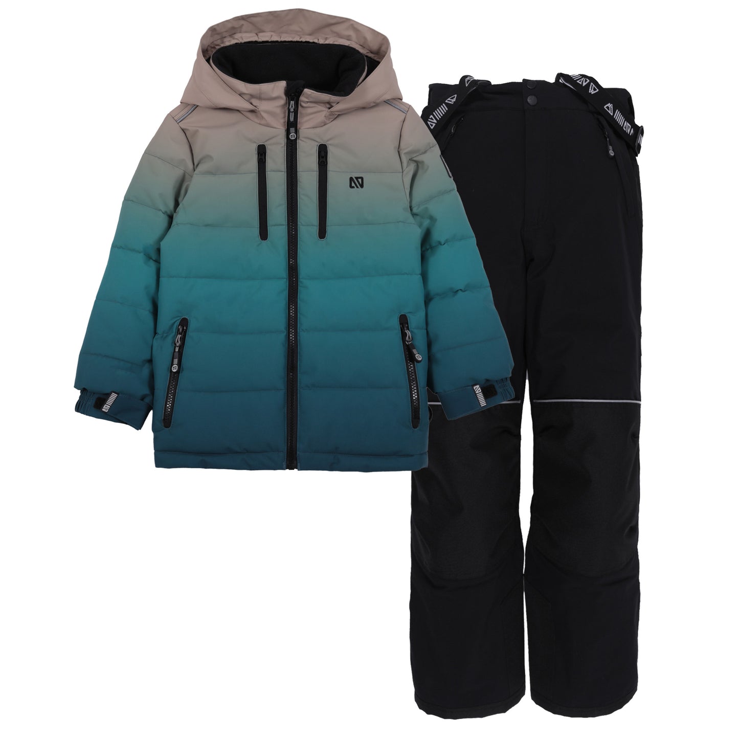 Habit de neige Logan  Garçons Sarcelle