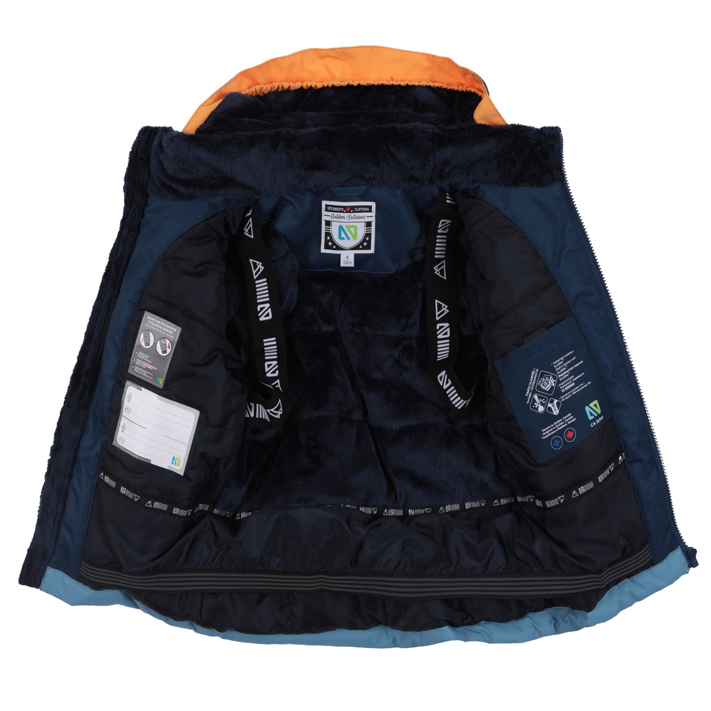 Habit de neige Arthur  Garçons Marine