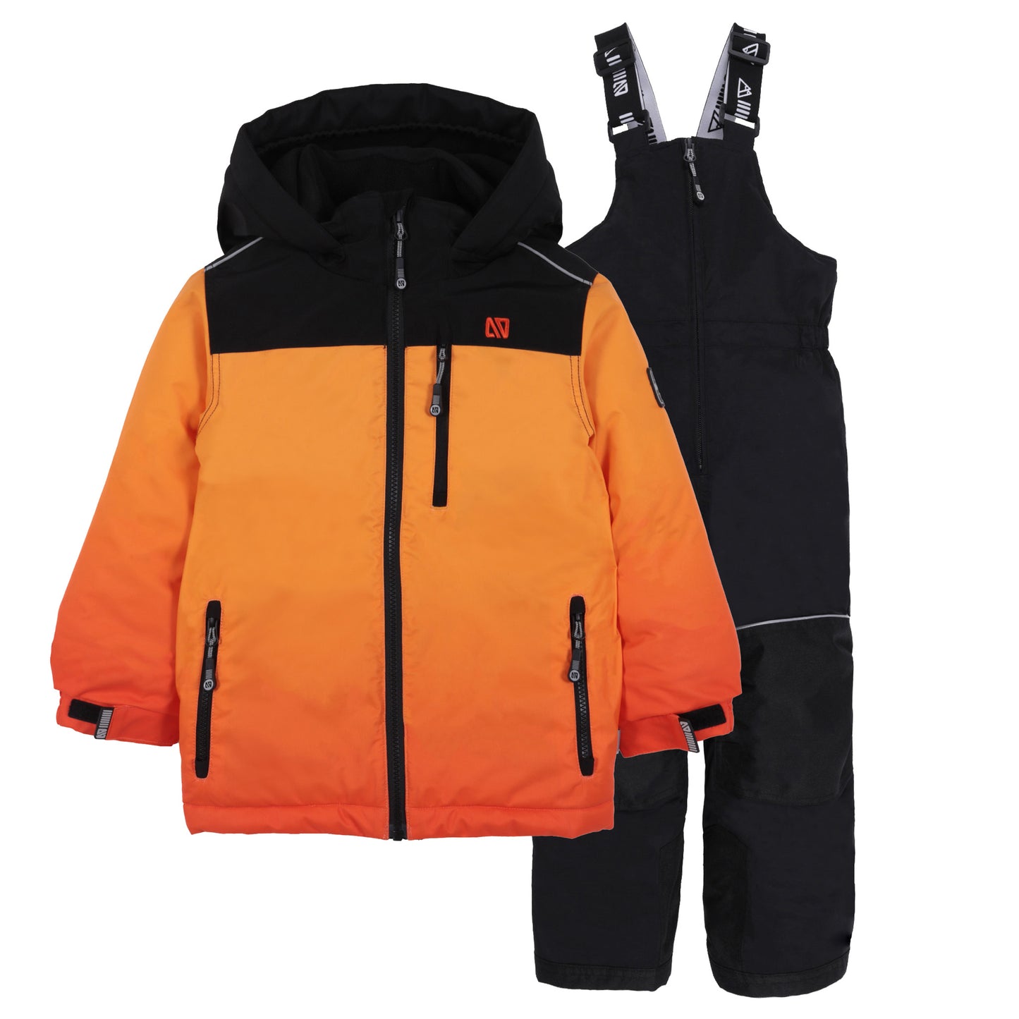 Habit de neige Simon  Garçons Orange