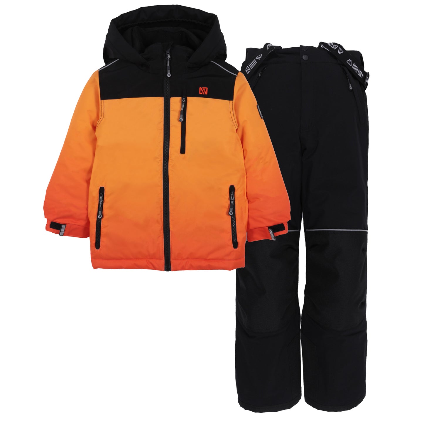 Habit de neige Simon  Garçons Orange