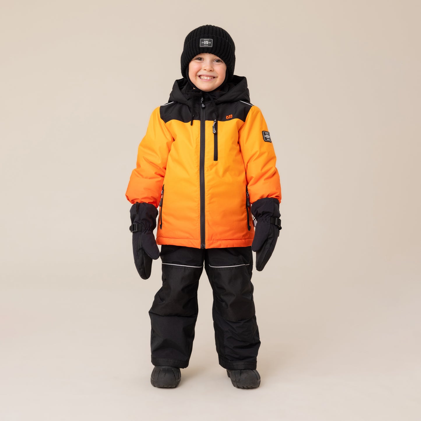 Habit de neige Simon  Garçons Orange