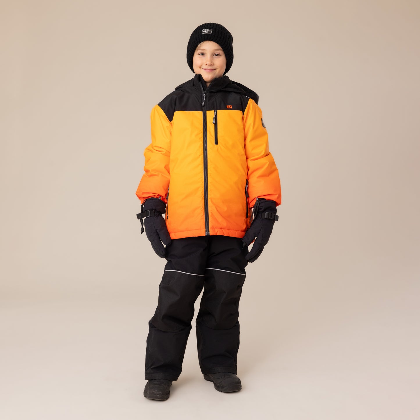 Habit de neige Simon  Garçons Orange