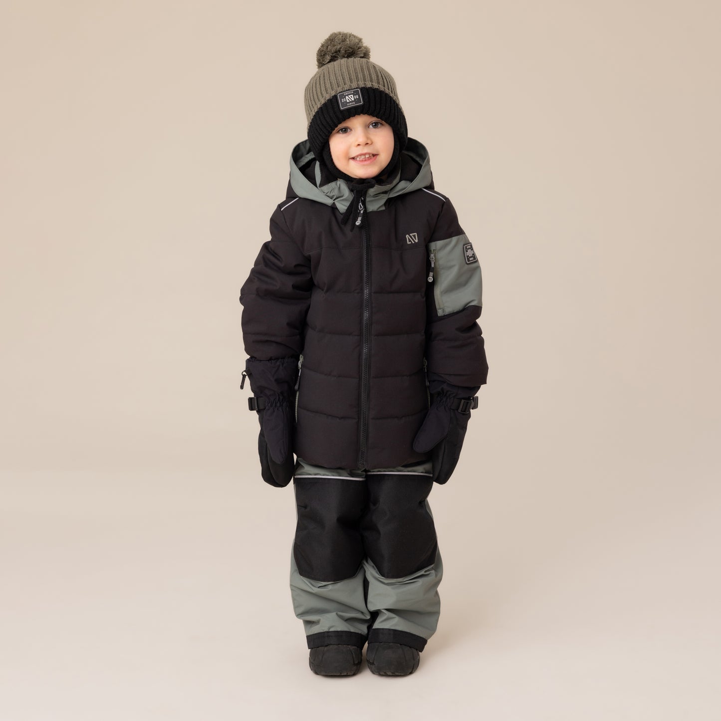 Habit de neige Antonin  Garçons Noir