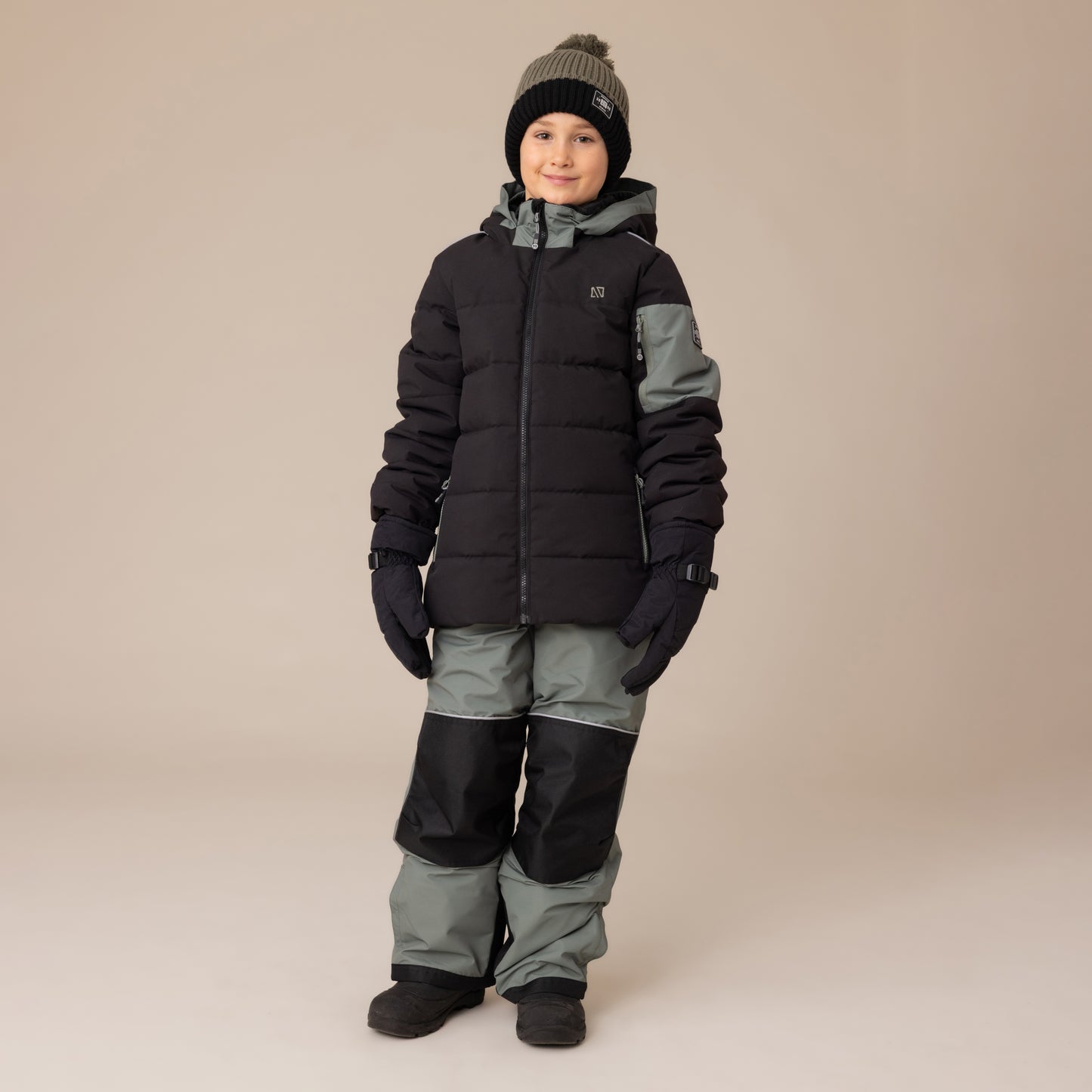 Habit de neige Antonin  Garçons Noir