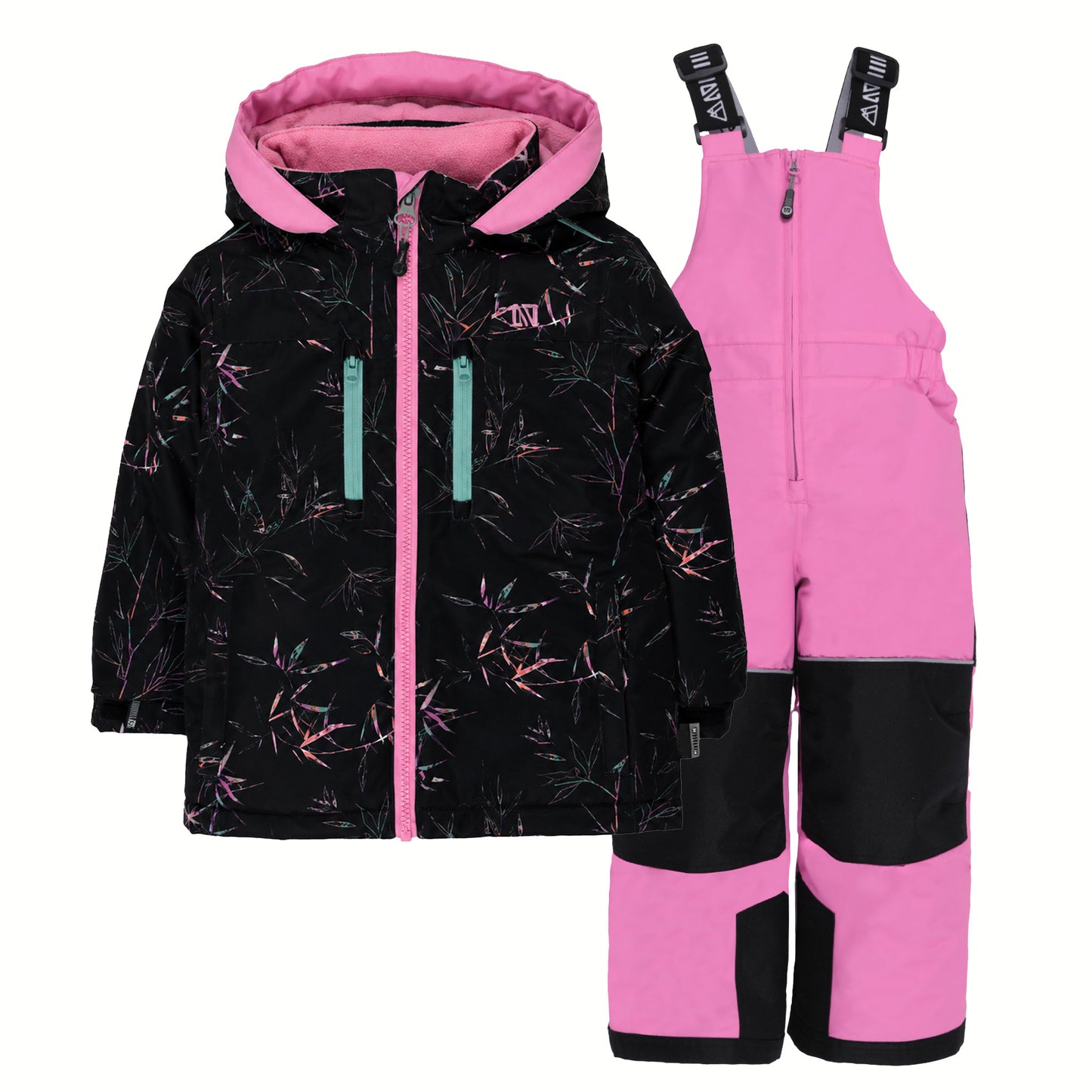 Habit de neige Melody  Filles Noir
