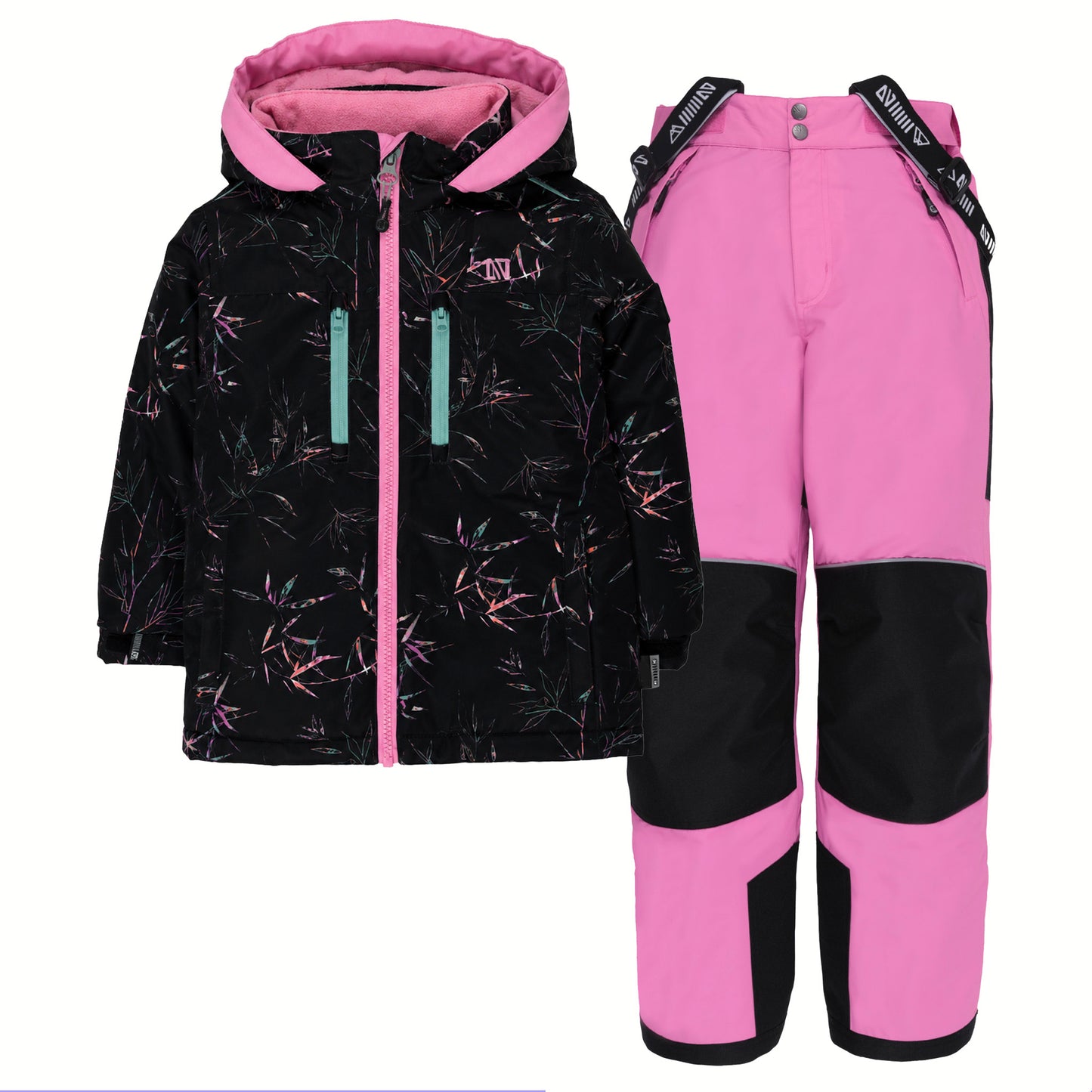 Habit de neige Melody  Filles Noir