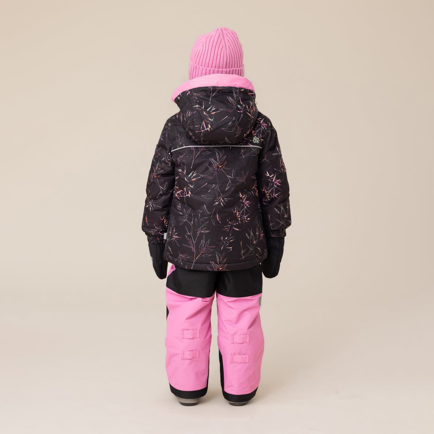Habit de neige Melody  Filles Noir