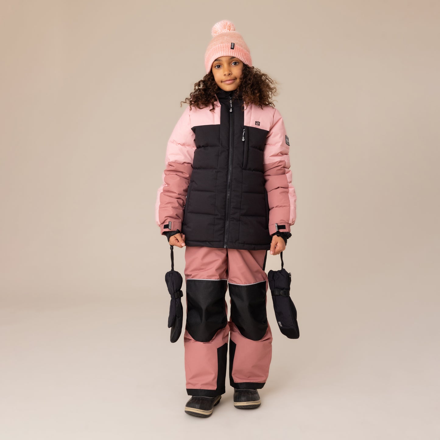 Habit de neige Lyanna  Filles Noir