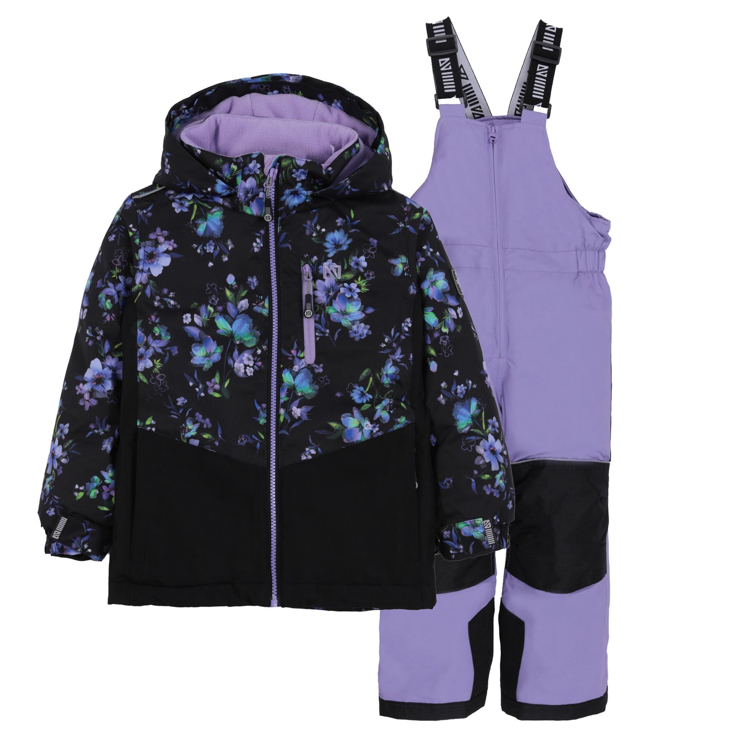 Habit de neige Lara  Filles Noir