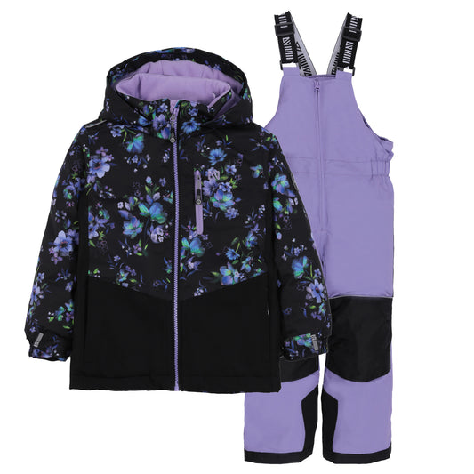 Habit de neige Lara  Filles Noir