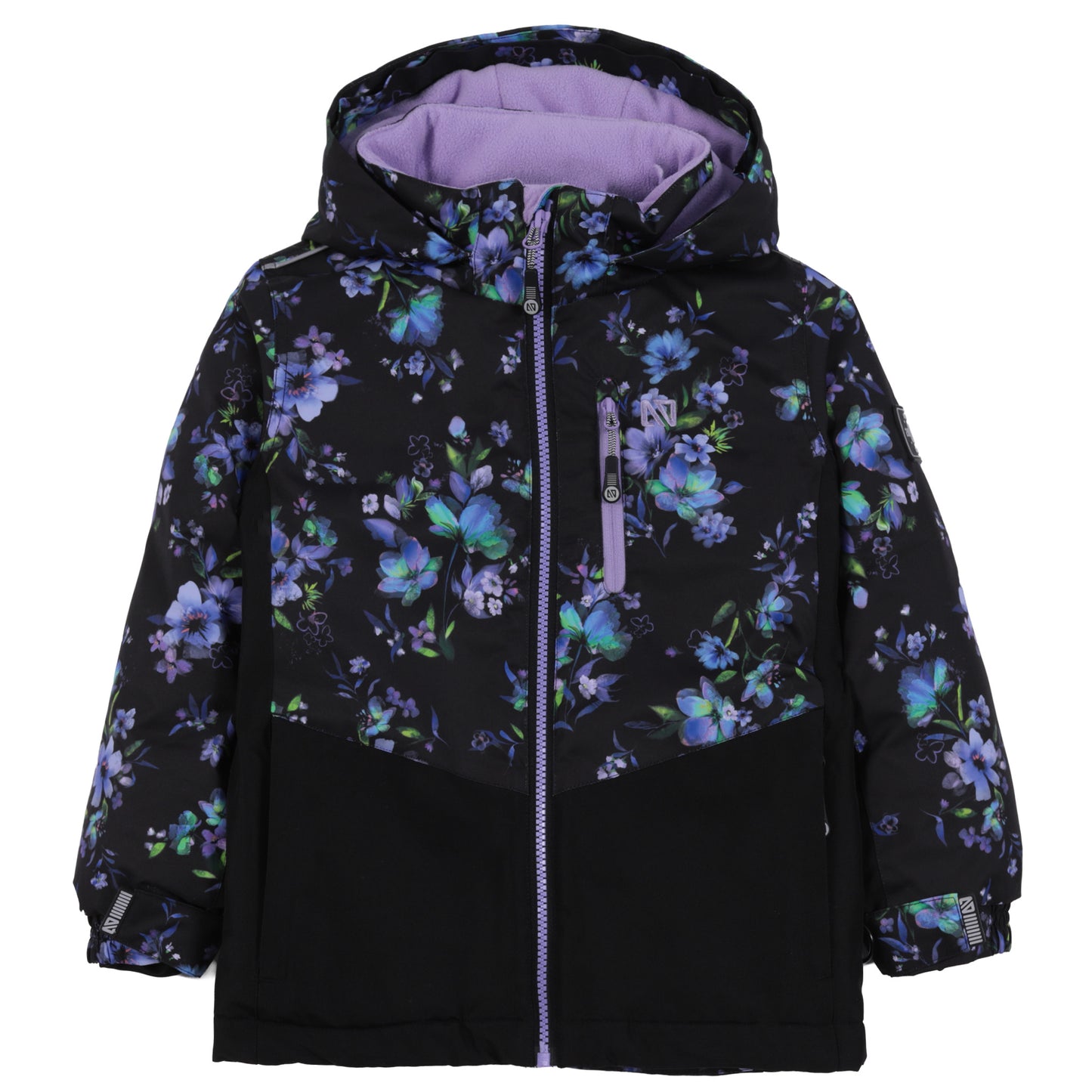 Habit de neige Lara  Filles Noir
