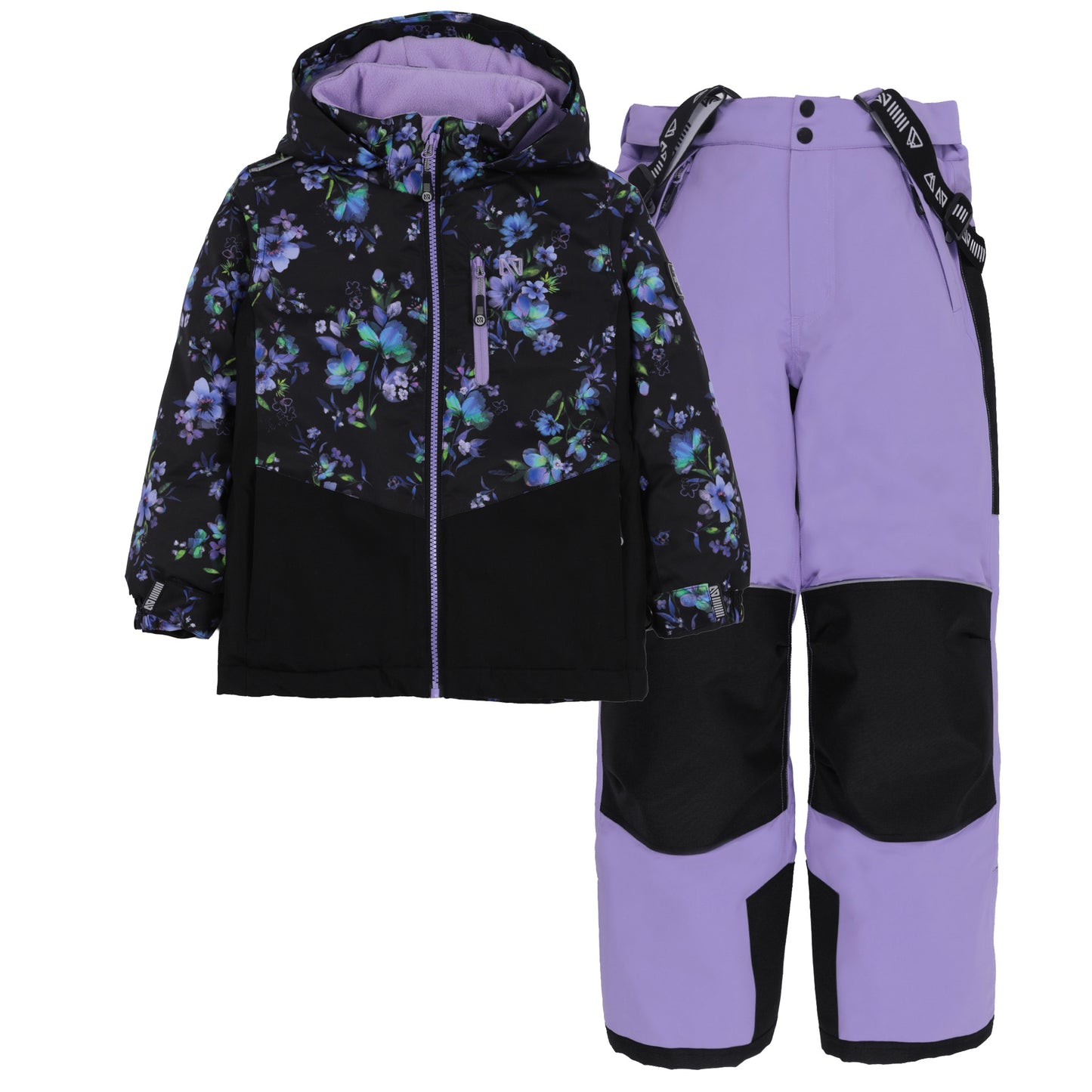 Habit de neige Lara  Filles Noir