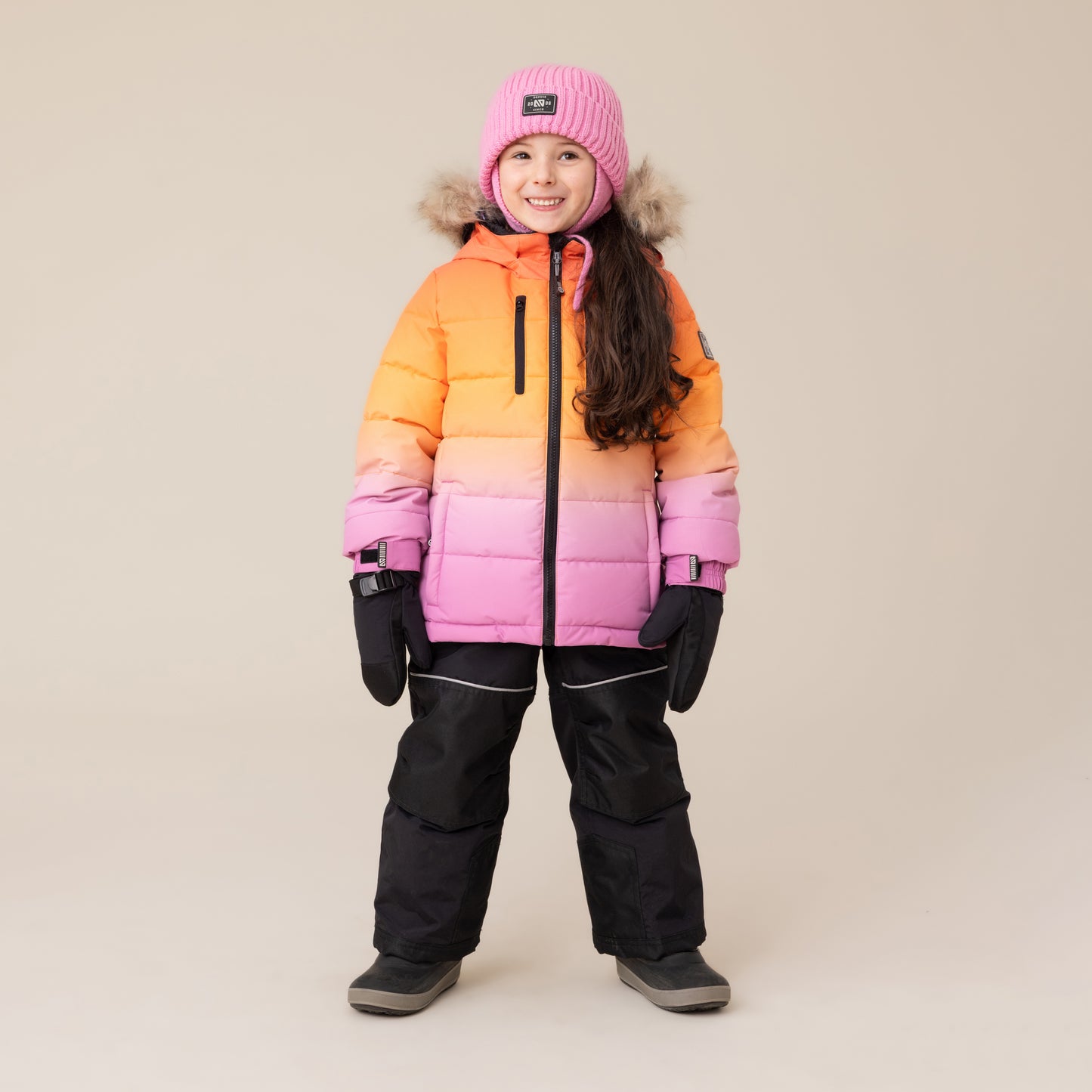 Habit de neige Maya  Filles Orange